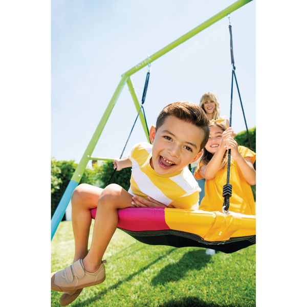 Altalena intex 44111 con dondolo nido 2 poltrone 201x235 cm - INTEX