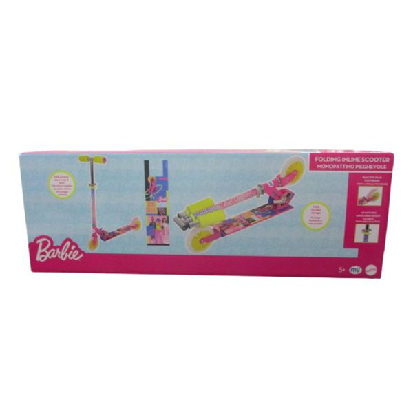 Monopattino a 2 ruote di barbie pieghevole - Barbie