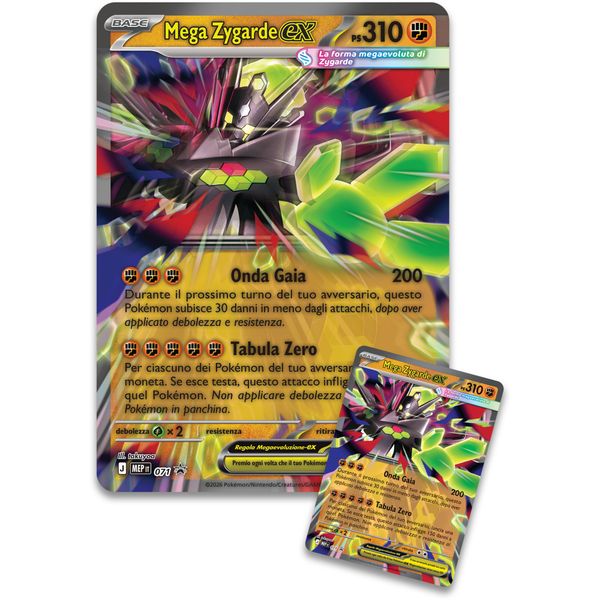 Pokémon collezione premium mega zygarde-ex - POKEMON