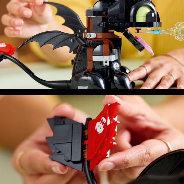 Lego icons 10375 dragon trainer: sdentato - LEGO ICONS