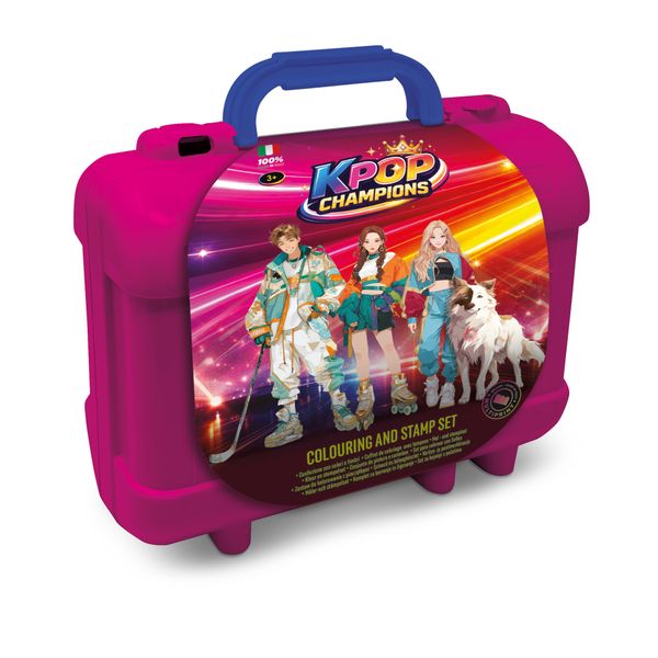 Mega maxi coloring activity k pop champs - K-POP