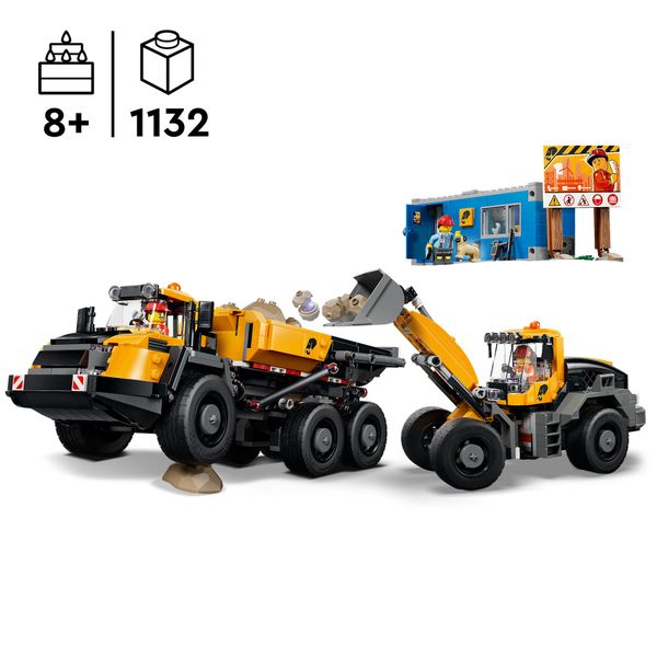 Lego city camion ribaltabile e pala meccanica - 60494 - LEGO