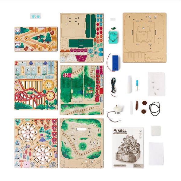 Arkitec - state fair puzzle 172 pz. - NO BRAND