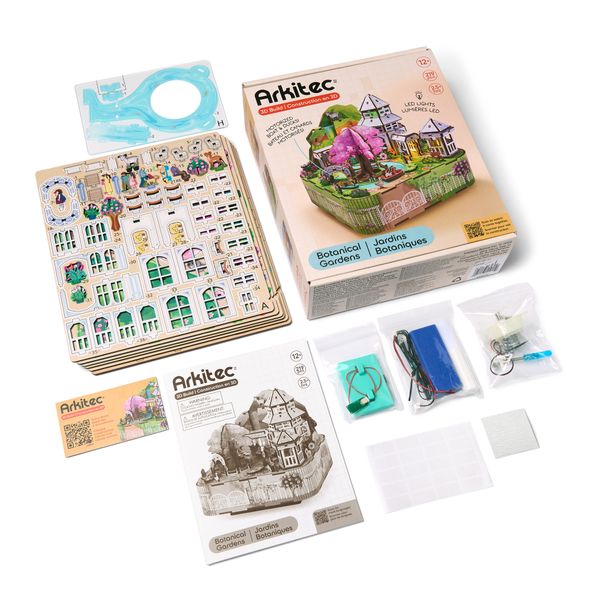 Arkitec - botanical garden puzzle 219 pz. - NO BRAND