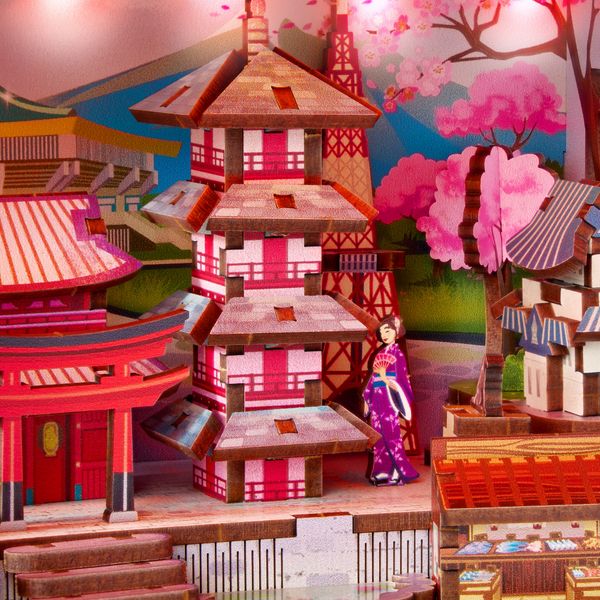 Arkitec - cityscape tokyo puzzle 124 pz. - NO BRAND