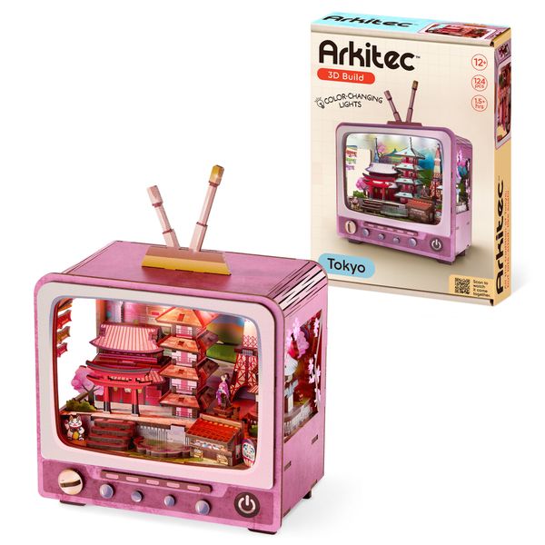 Arkitec - cityscape tokyo puzzle 124 pz. - NO BRAND