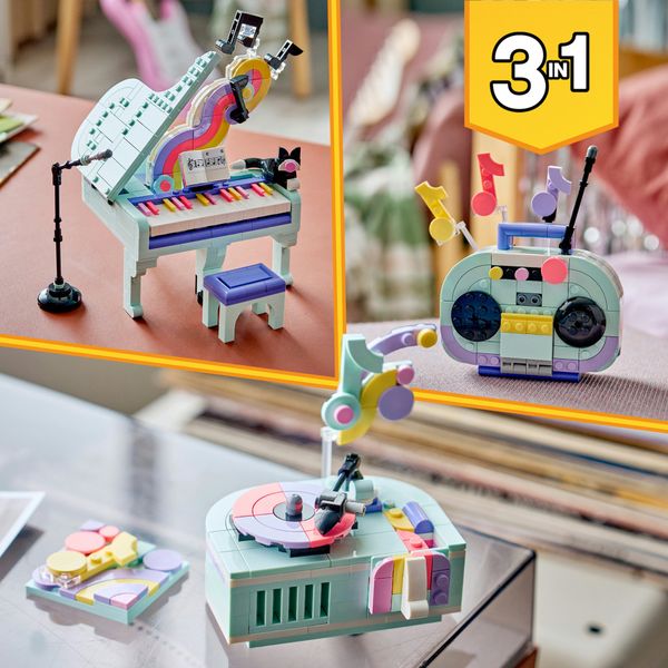 Lego creator pianoforte decorativo con gatto - 31392 - LEGO CREATOR, LEGO