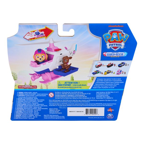 Paw patrol elicottero search & rescue skye, 3+ - Paw Patrol