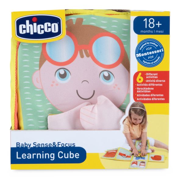 Libro cubo didattico montessori - Chicco