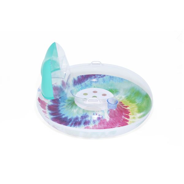 Salvagente deluxe tie dye da 46,5" x 46" / 1,18 m x 1,17 m - Bestway