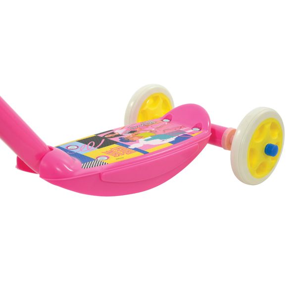 Monopattino a 3 ruote barbie con pedana antiscivolo - Barbie