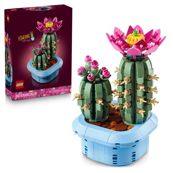 Lego botanicals 11509 cactus in fiore - LEGO ICONS BOTANICAL