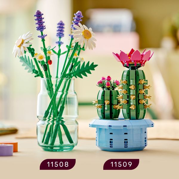 Lego botanicals 11509 cactus in fiore - LEGO ICONS BOTANICAL