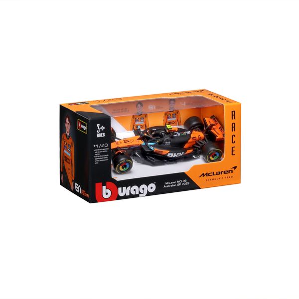 F1 bburago mclaren 39 lando norris 1:43 - BBURAGO