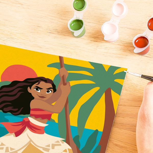 Ravensburger - creart - vaiana, kit pittura bambini 9 anni - RAVENSBURGER, Disney