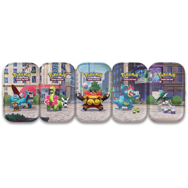 Pokémon mini tin da collezione luminopoli assortito - POKEMON