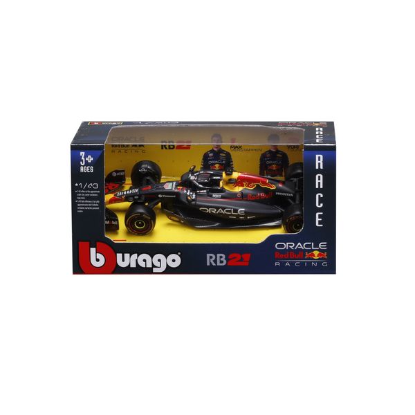 F1 bburago redbull rb21 verstappen 1 43 - BBURAGO