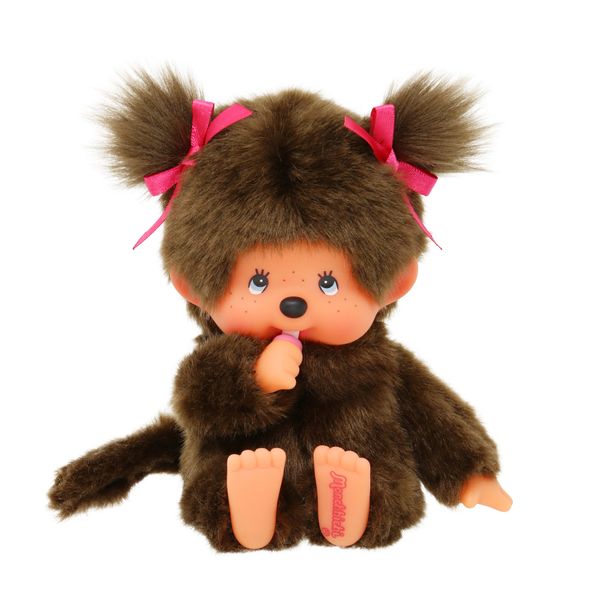 Monchhichi bandai peluche original boy 20 cm, giocattolo morbido per bambini 2+ - MONCHHICHI