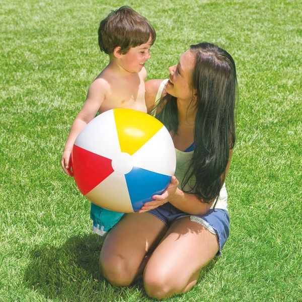 Intex 59020np - pallone gonfiabile glossy assortiti, vinile, multicolore, 51 cm - INTEX