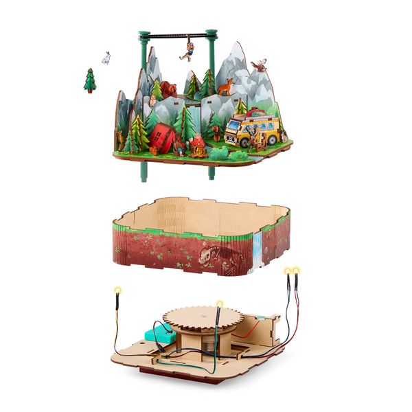 Arkitec - outdoor adventure puzzle 135 pz. - NO BRAND