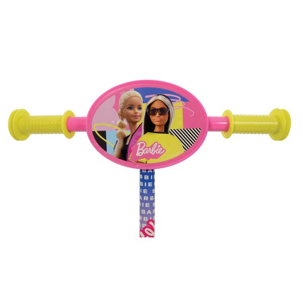Monopattino a 3 ruote barbie con pedana antiscivolo - Barbie