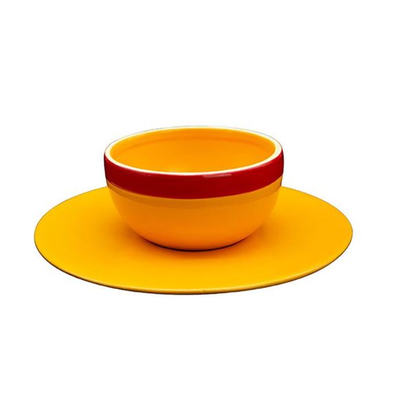 Tazza bowl + piatto one piece straw hat - ONE PIECE