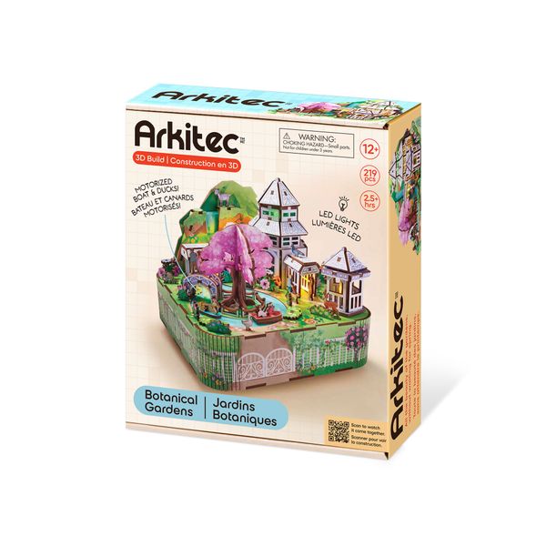 Arkitec - botanical garden puzzle 219 pz. - NO BRAND