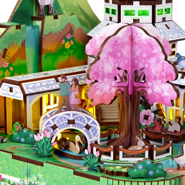 Arkitec - botanical garden puzzle 219 pz. - NO BRAND