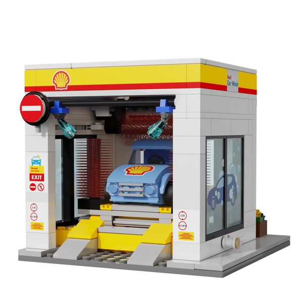 Cada - shell car wash - 294 pcs - CADA