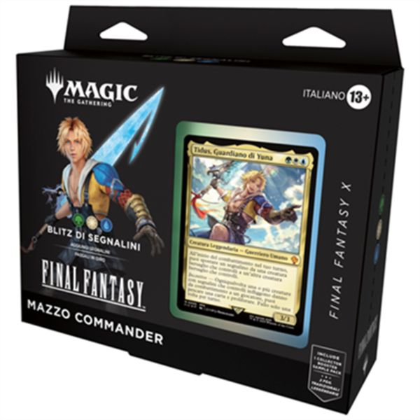 Final fantasy commander mtg: saga completa ffvi, ffvii, ffx, ffxi - mazzo singolo iconico assortito - versione italiana - MAGIC: THE GATHERING