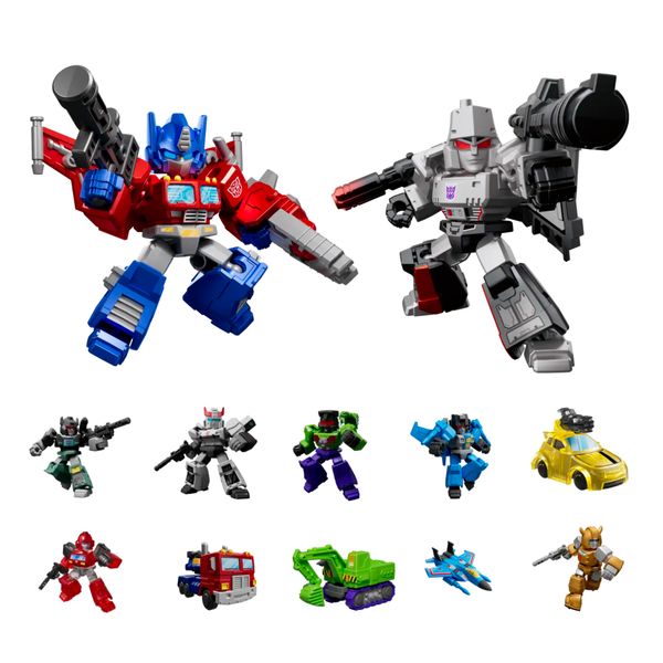 Blokees figures - transformers - defender version 01 - 44 - 51 pcs. - assortito - TRANSFORMER, BLOKEES