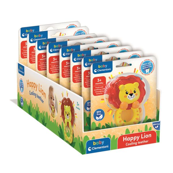 Happy lion - cooling teether - BABY CLEMENTONI