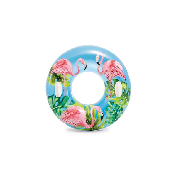 Intex 58263np - salvagente gonfiabile mare con manici assortiti, 1 pezzo, vinile, multicolore, 97 cm - INTEX