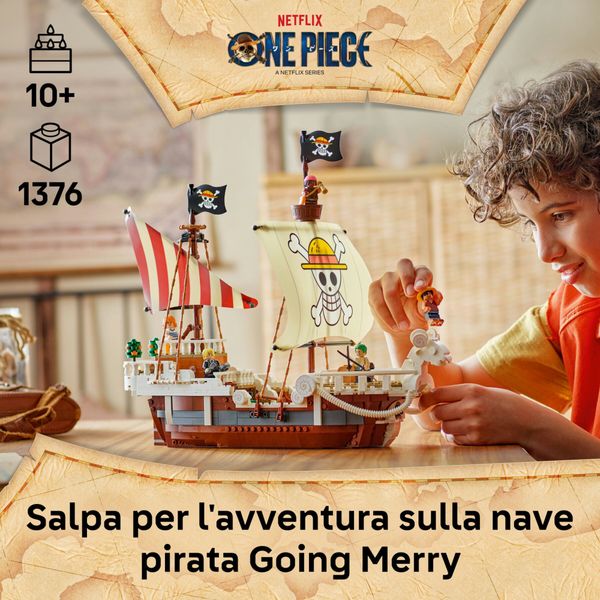 Lego one piece 75639 la nave pirata going merry - ONE PIECE