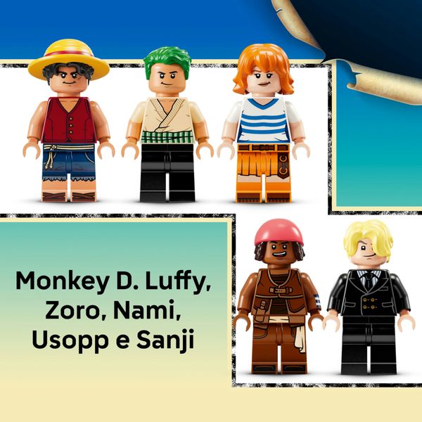 Lego one piece 75639 la nave pirata going merry - ONE PIECE