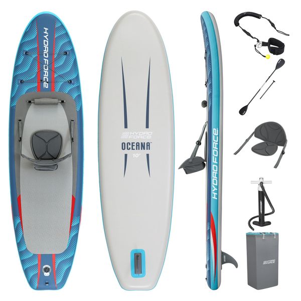 Set kayak e stand-up paddleboard 2 in 1 oceana da 10 piedi (3,05 m x 84 cm x 15 cm) - Bestway