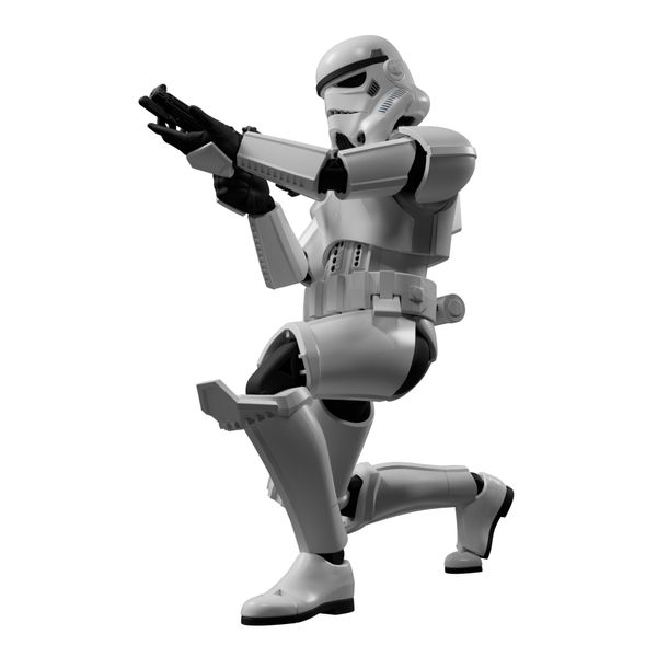 Blokees figures - star wars - champion class 02 - stormtrooper - evergreen movie - BLOKEES