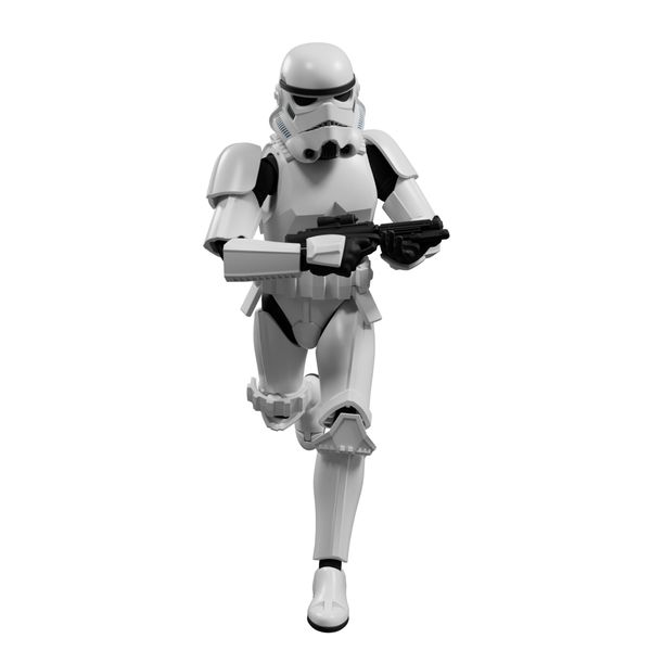 Blokees figures - star wars - champion class 02 - stormtrooper - evergreen movie - BLOKEES