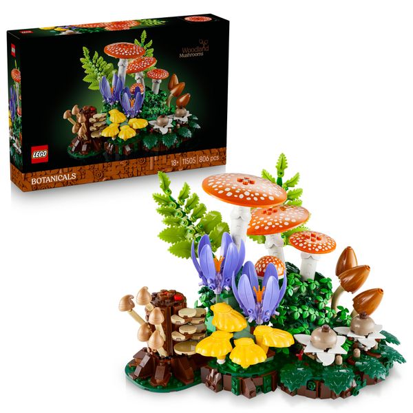 Lego botanicals funghi del bosco - 11505 - LEGO ICONS BOTANICAL, Lego
