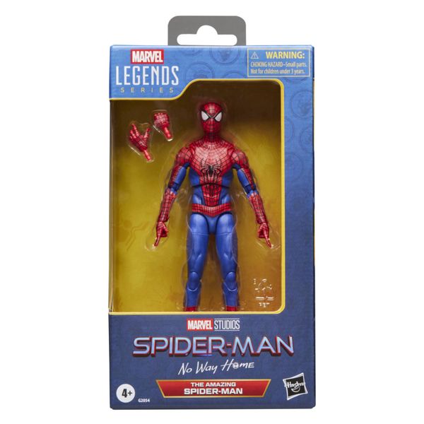 Hasbro marvel legends series, the amazing spider-man, action figure giocattolo collezionabile ispirata al film "spider-man: no way home" - Avengers