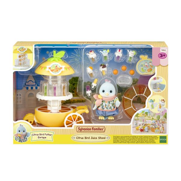 Uccelli agrumi - chiosco dei succhi - SYLVANIAN FAMILY