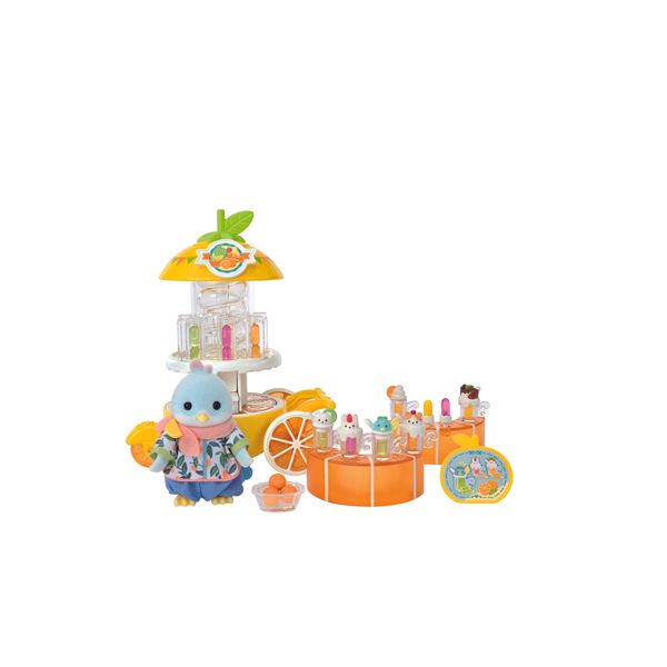 Uccelli agrumi - chiosco dei succhi - SYLVANIAN FAMILY