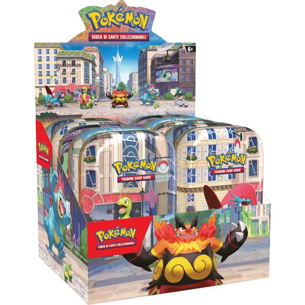 Pokémon mini tin da collezione luminopoli assortito - POKEMON