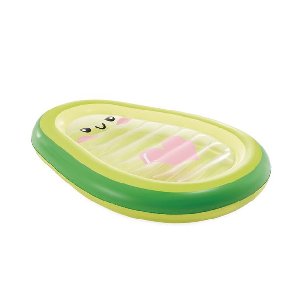 Intex 58739eu - materassino gonfiabile mare avocado, 165x114x23 cm - INTEX