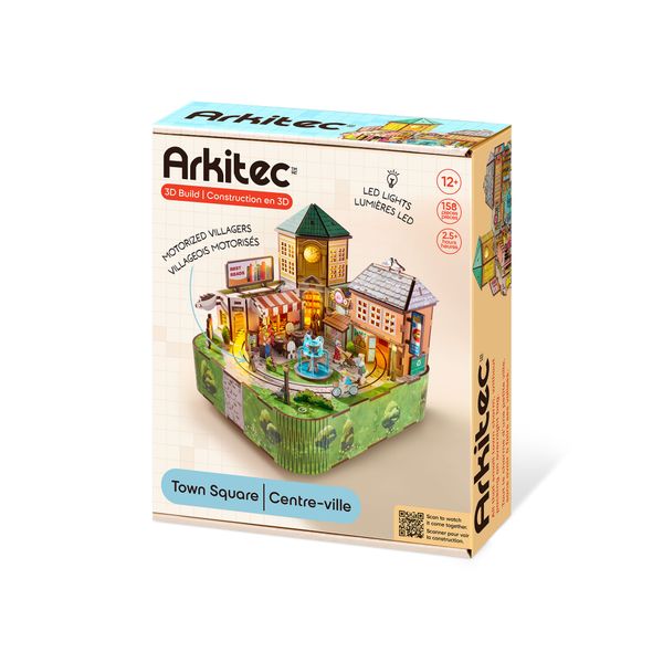 Arkitec - a day in town puzzle 158 pz. - NO BRAND