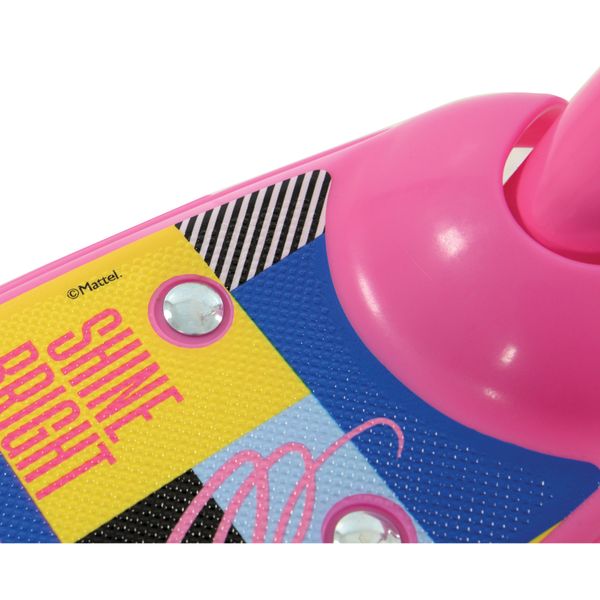 Monopattino a 3 ruote barbie con pedana antiscivolo - Barbie