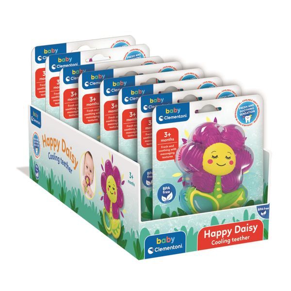 Happy daisy - cooling teether - BABY CLEMENTONI