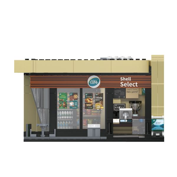 Cada - shell coffee shop - 351 pcs - CADA