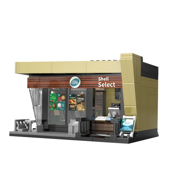 Cada - shell coffee shop - 351 pcs - CADA