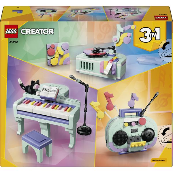 Lego creator pianoforte decorativo con gatto - 31392 - LEGO CREATOR, LEGO
